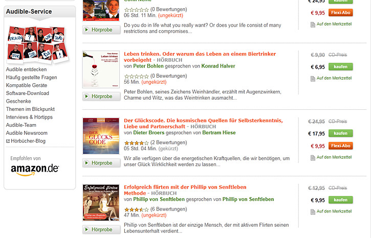 "Der Glückscode - Die kosmischen Quellen für Selbsterkenntnis, Liebe und Partnerschaft" von Dieter Broers - Top 10 audible charts Lebensführung